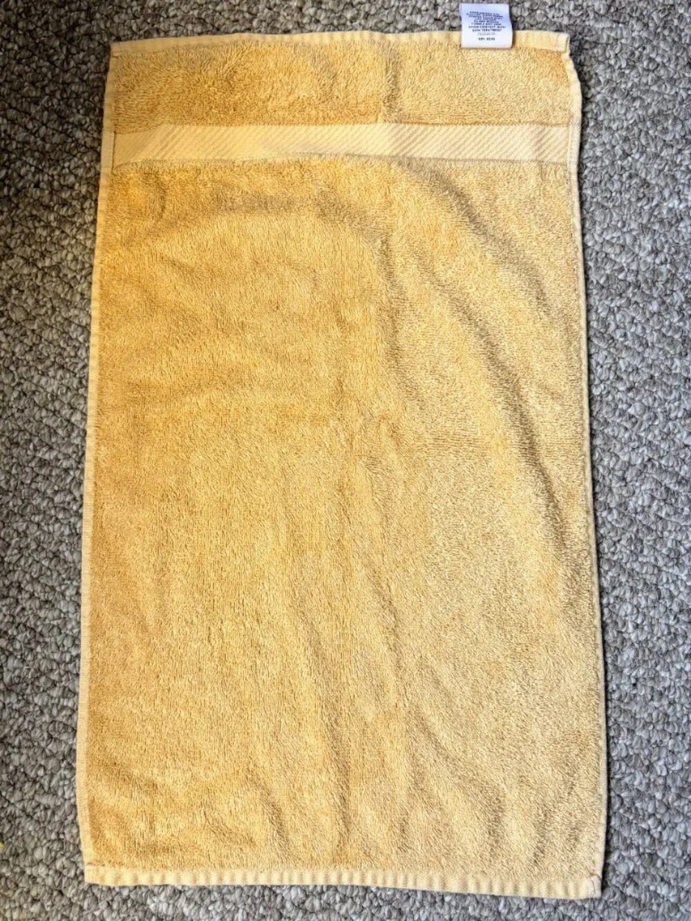 Martha Stewart Essentials 2-Piece Towel Set in Yellow